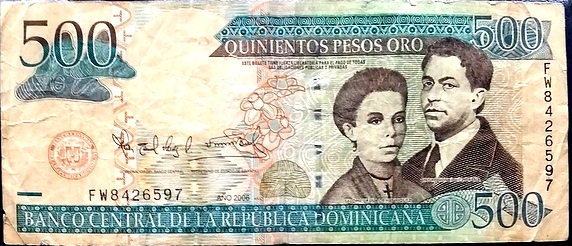 500 pesos dominicani