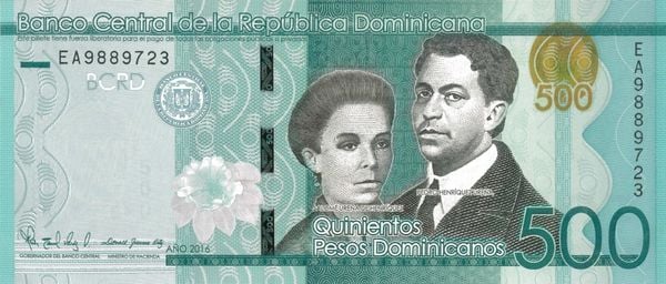 500 pesos dominicani