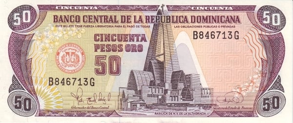 50 pesos d'oro