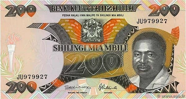 200 Shillings