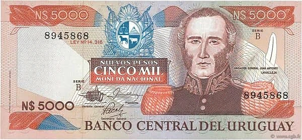 5000 nuovi pesos