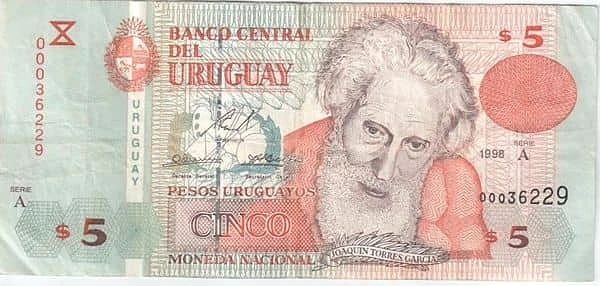 5 Pesos Uruguayos