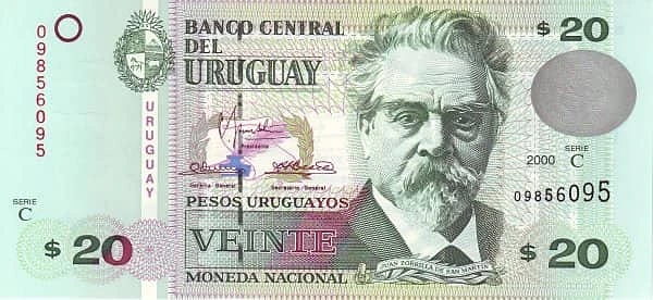20 Pesos Uruguayos