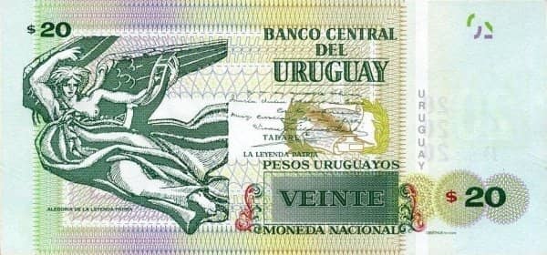 20 Pesos Uruguayos