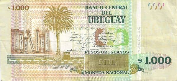 1000 Pesos Uruguayos