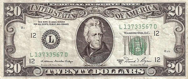 20 dollari