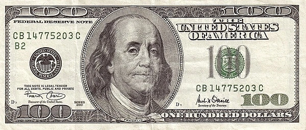 100 dollari