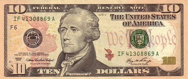10 dollari