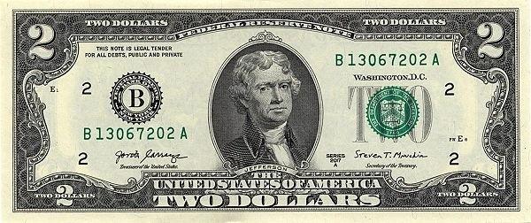 2 dollari