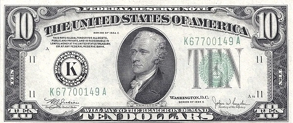 10 dollari