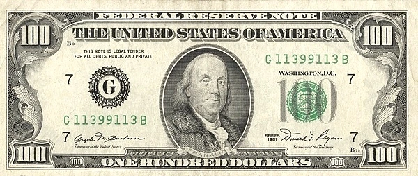 100 dollari