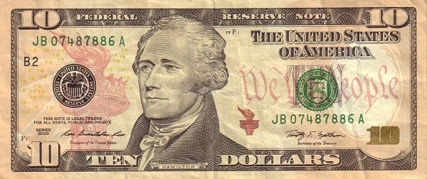 10 dollari