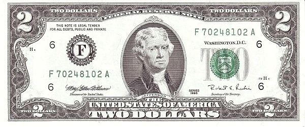 2 dollari