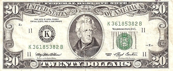 20 dollari