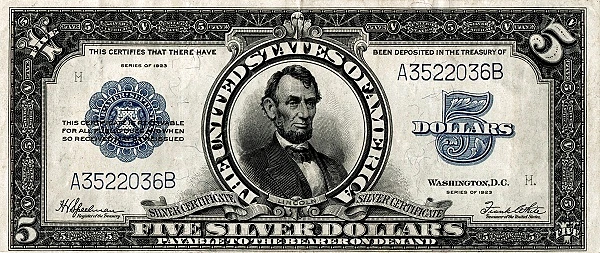 5 dollari