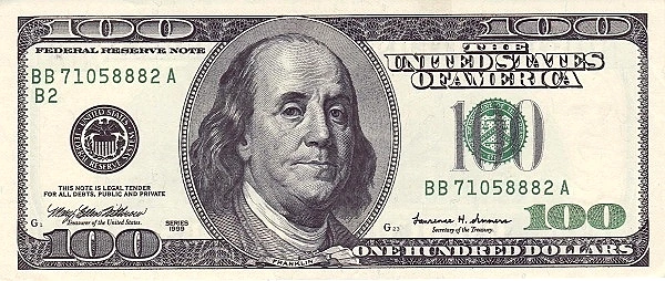 100 dollari