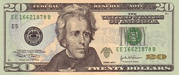 20 dollari