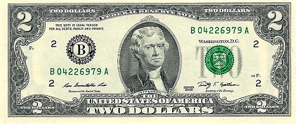 2 dollari