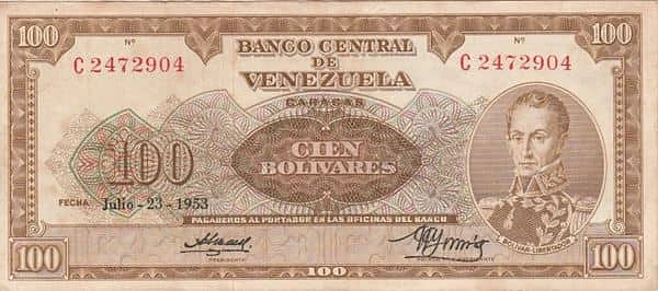 100 Bolívares