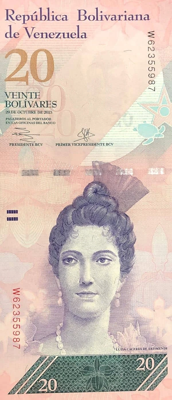 20 bolivares