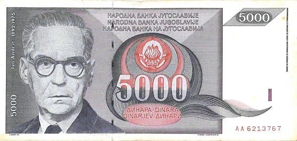 5000 Dinara