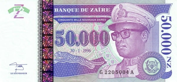 50000 nuovi zaïres