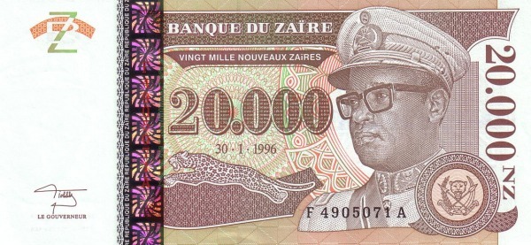 20000 nuovi zaïres