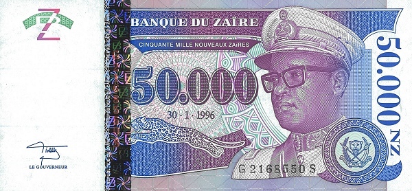 50000 nuovi zaïres