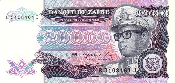 20000 zaïre