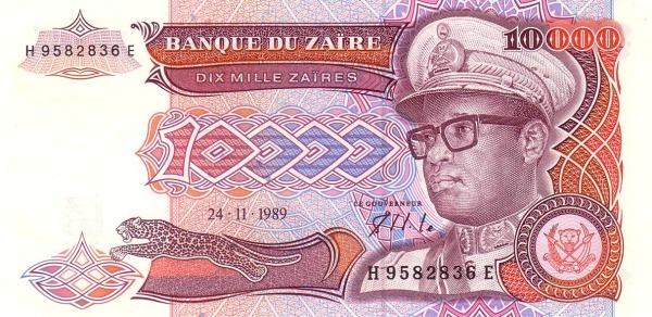 10000 zaïre