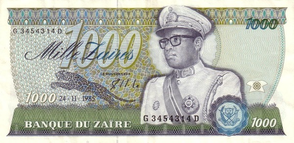 1000 zaïres