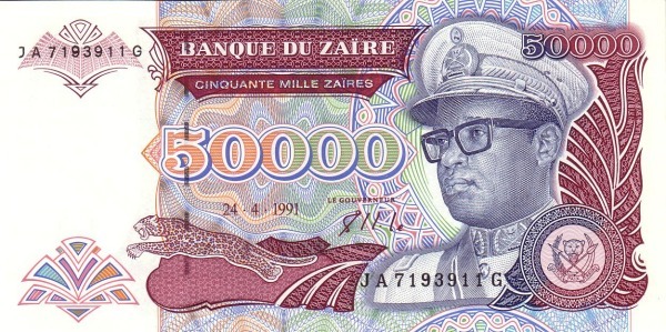 50000 zaire