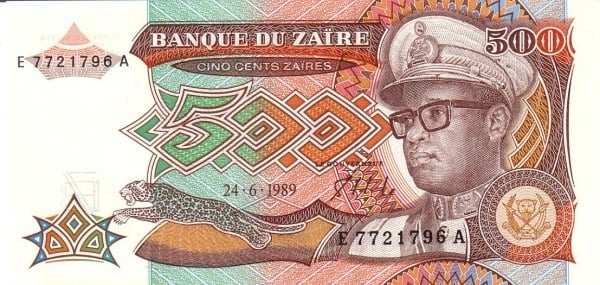 500 zaïres