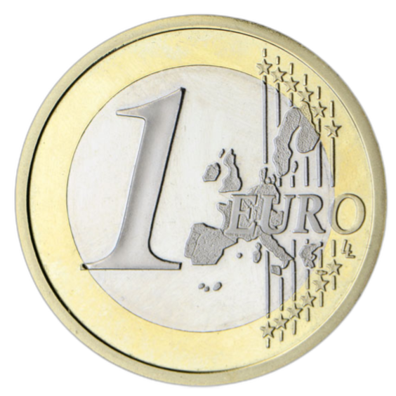 Monete da 1 euro di valore