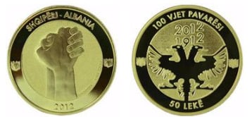 50 lekë (Centenario dell'Indipendenza)