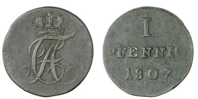 1 pfennig