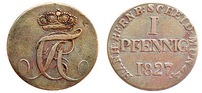 1 pfennig