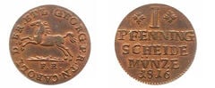 1 pfennig (Giorgio IV)