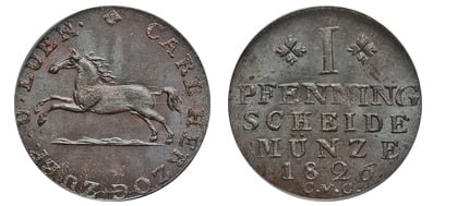 1 pfennig (Carlo II)