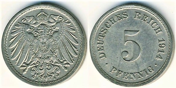 5 pfennig