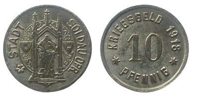 10 pfennig (Soldau-Prusia Oriental)