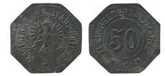 50 pfennig (Driesen - Brandeburgo)