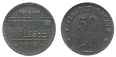 50 pfennig (Distretto di Waldsee-Land del Württemberg)