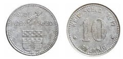 10 pfennig (Città di Lüdenscheid - Provincia prussiana di Westfalia)