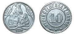 10 pfennig (Città di Fulda - Provincia prussiana di Hesse-Nassau)