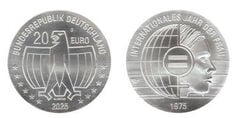 20 euro (50° anniversario dell'Anno Internazionale della Donna)