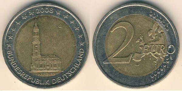 2 euro (Paese di Amburgo)