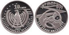 10 euro (125° anniversario dell'automobile)