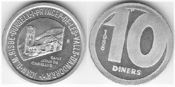 10 diners (Chiesa di Sant Joan de Caselles)