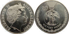 20 cents (Leggende dell'ANZAC - Medaglia della Vittoria)